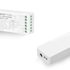 ZigBee + 2.4G RF controlador DC12-24V - 3 en 1 RGB+RGBW+RGBCCT